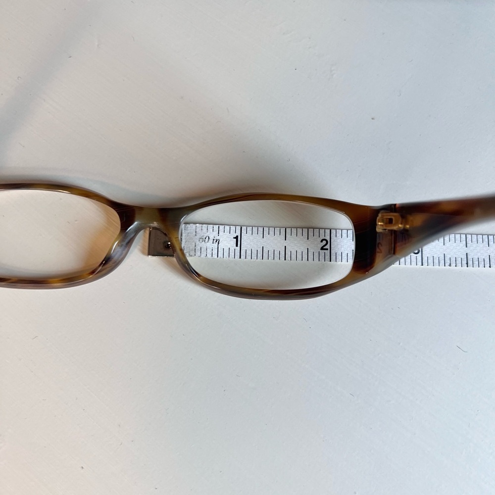 GUCCI Brown Slim Rectangular Women's Eyeglasses with Case - Picture 5 of 6